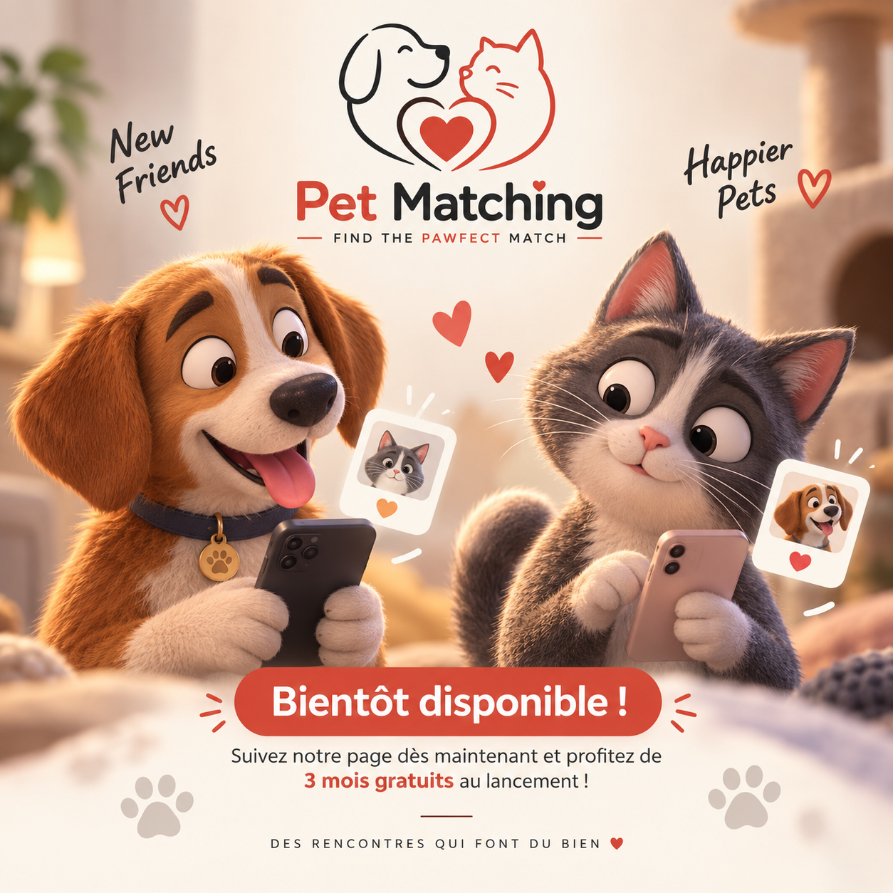 Pet Matching — application mobile